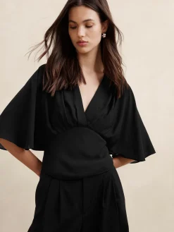 Open-Back Blouse