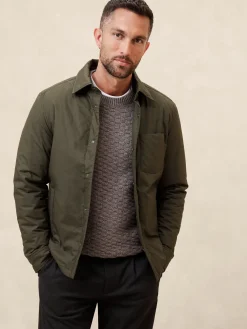 Padded Shirt Jacket