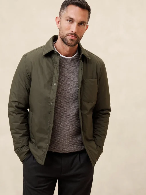 Padded Shirt Jacket