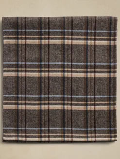 Plaid Double Faced Scarf