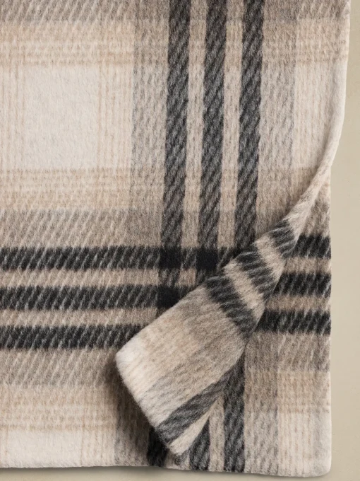 Plaid Double Faced Scarf