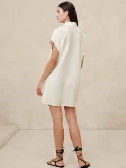 Plain Weave Mini Dress