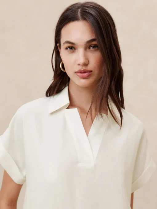 Plain Weave Mini Dress