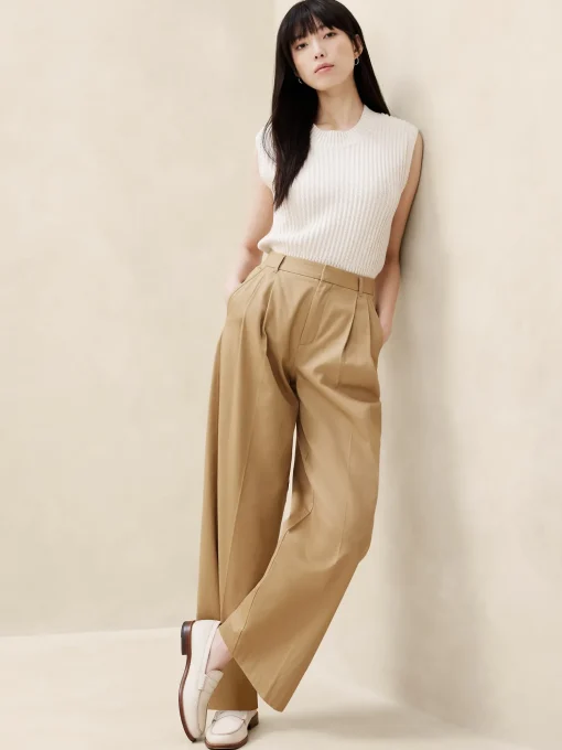 Pleated Trouser