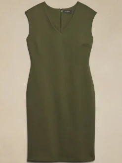 Ponte Knee-Length Dress