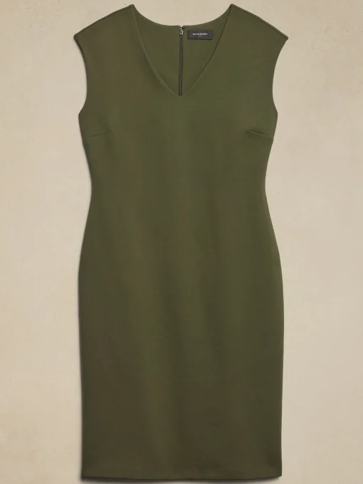 Ponte Knee-Length Dress