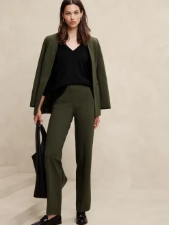 Ponte Straight Pant