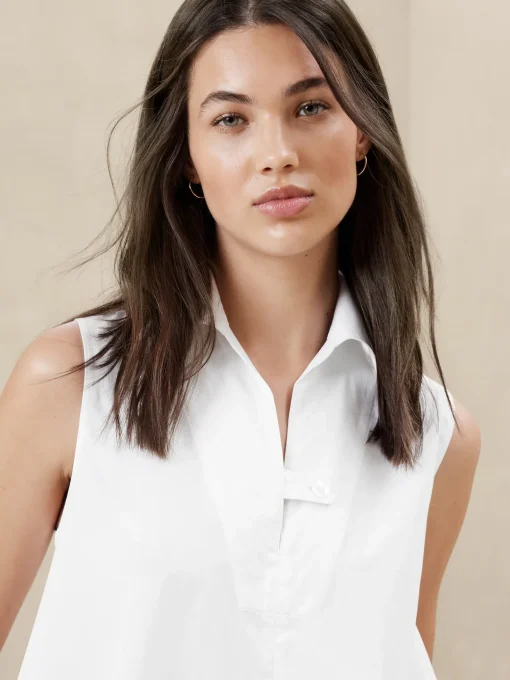 Poplin Mini Dress