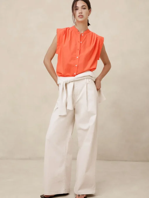 Poplin Top