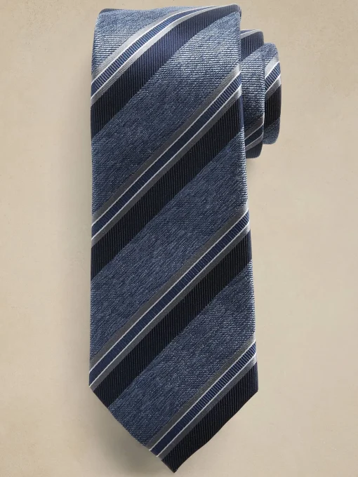 Print Silk-Blend Tie