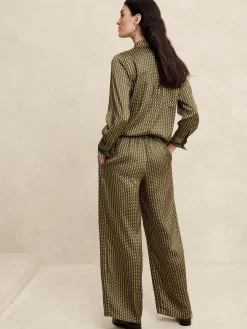 Printed Pull-On Pant