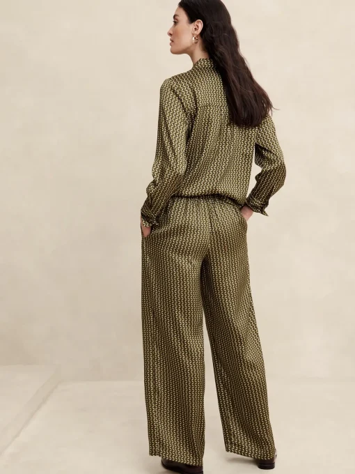 Printed Pull-On Pant