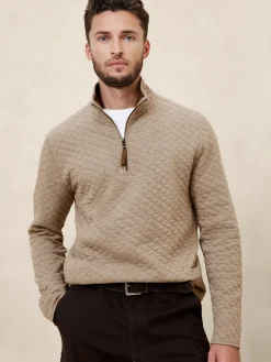 Quilted Half Zip