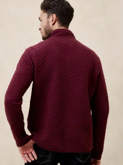 Quilted Half Zip