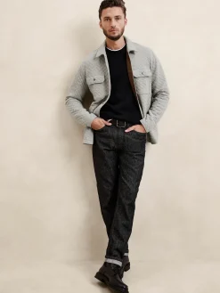 Quilted Shirt Jacket