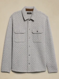 Quilted Shirt Jacket