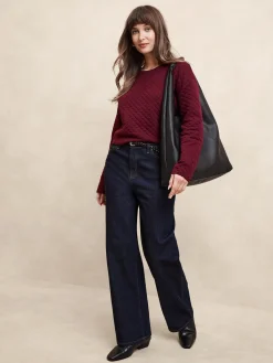 Quilted Sweatshirt