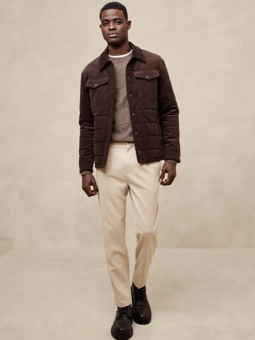 Relaxed Brushed Pleated Pant