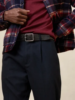 Relaxed Brushed Pleated Pant