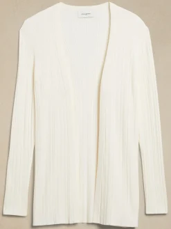 Ribbed Cardigan Sweater