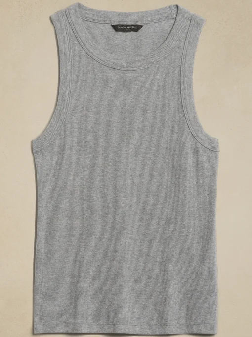 Ribbed Racer Tank