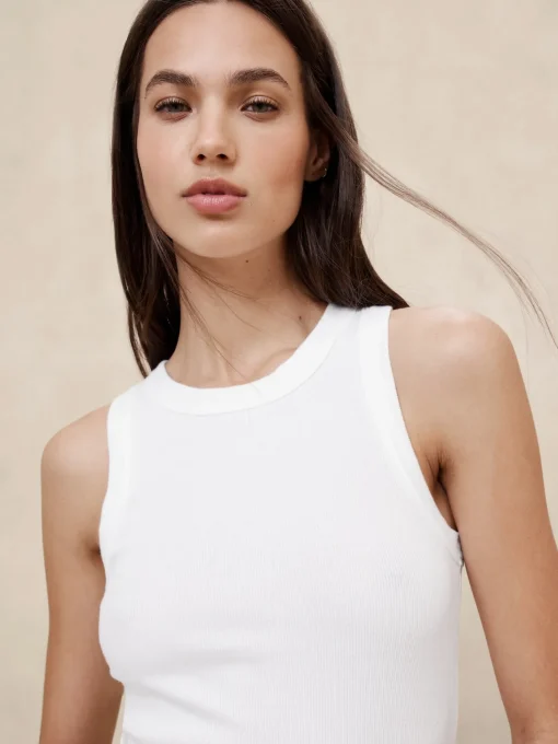 Ribbed Racer Tank