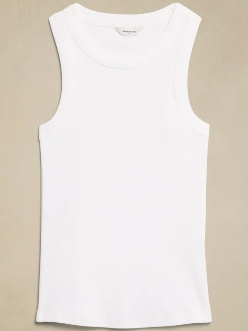 Ribbed Racer Tank