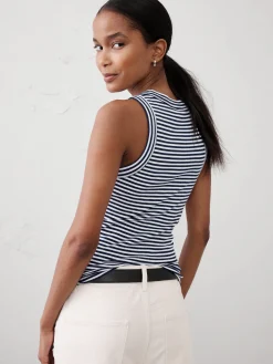 Ribbed Racer Tank