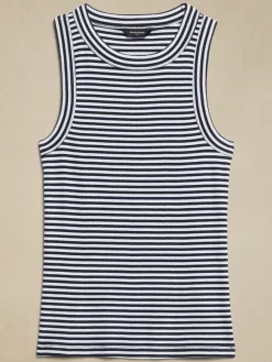 Ribbed Racer Tank