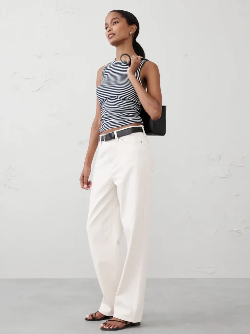 Ribbed Racer Tank
