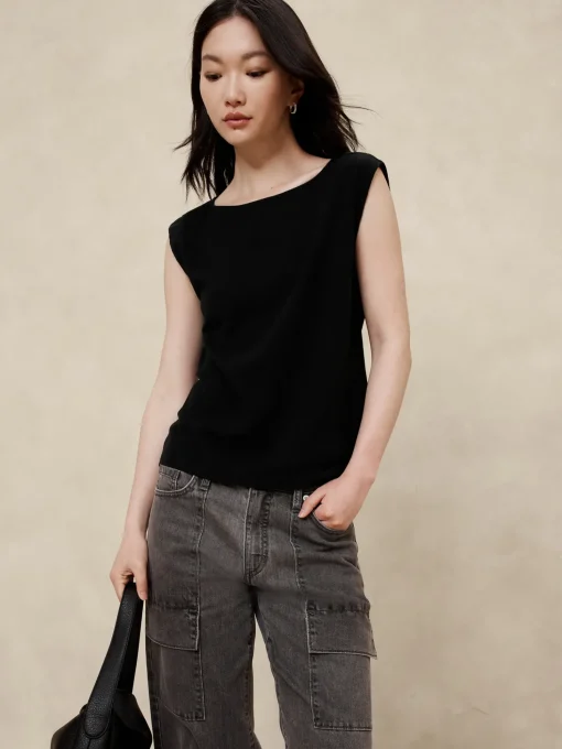 Ribbed Relaxed Top