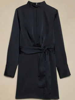 Satin Mini Dress
