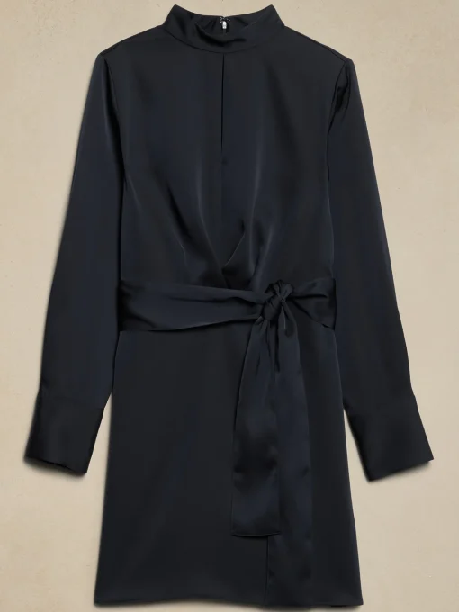 Satin Mini Dress