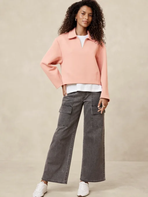 Scuba Popover Sweatshirt