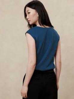 Scuba V-Neck Top