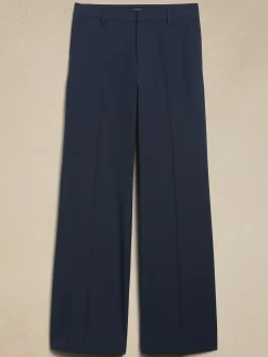 Sculpted Wide-Leg Trouser
