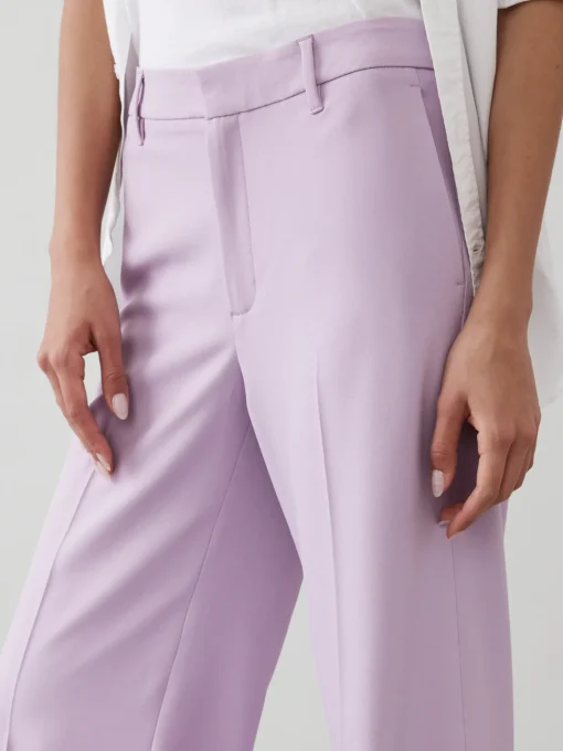 Sculpted Wide-Leg Trouser
