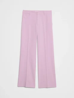 Sculpted Wide-Leg Trouser