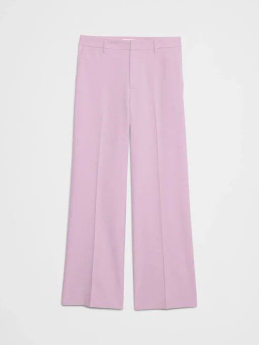 Sculpted Wide-Leg Trouser