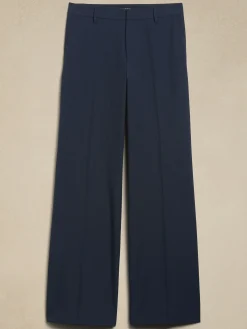 Sculpted Wide-Leg Trouser