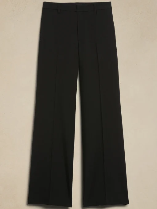 Sculpted Wide-Leg Trouser