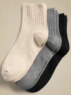 Short Trouser Socks (3 Pack)