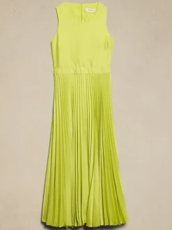 Silky Cut-Out Back Midi Dress