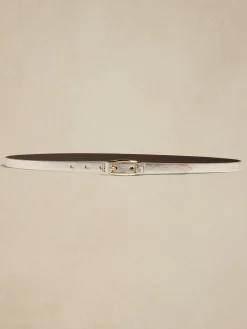 Skinny Leather Trouser Belt