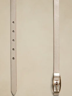 Skinny Leather Trouser Belt