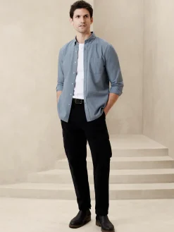 Slim Chambray Shirt