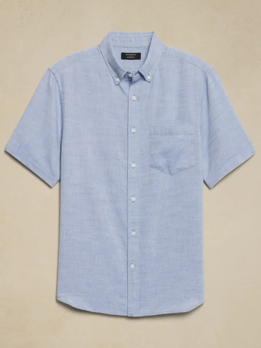 Slim Cotton Oxford Shirt