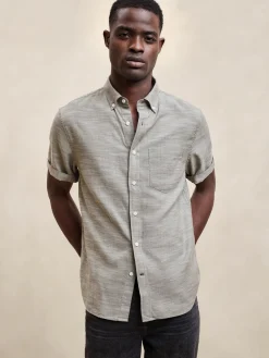 Slim Cotton Oxford Shirt