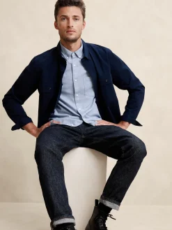 Slim Cotton Oxford Shirt