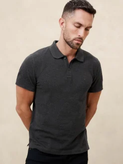 Slim Cotton Pique Polo